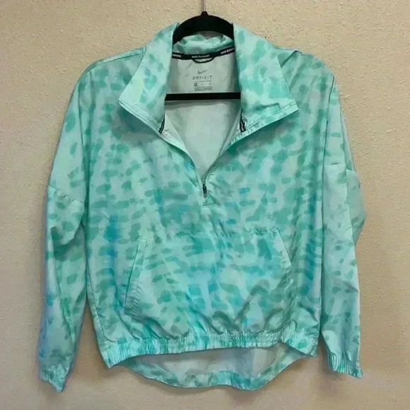 NIKE Running Women’s 1/4 Zip Wind Breaker Jacket - Picture 10 of 10